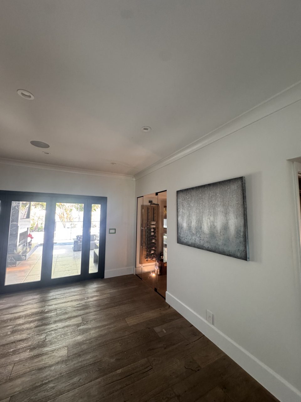 Hallway crown molding LA